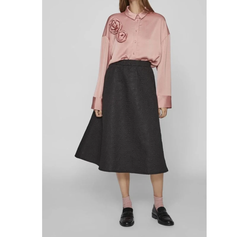 VILA kupli svārki- melnā krāsā