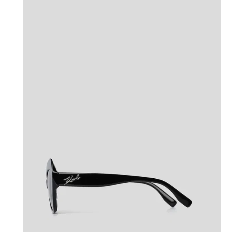 KARL LAGERFELD saulesbrilles -melnā krāsā