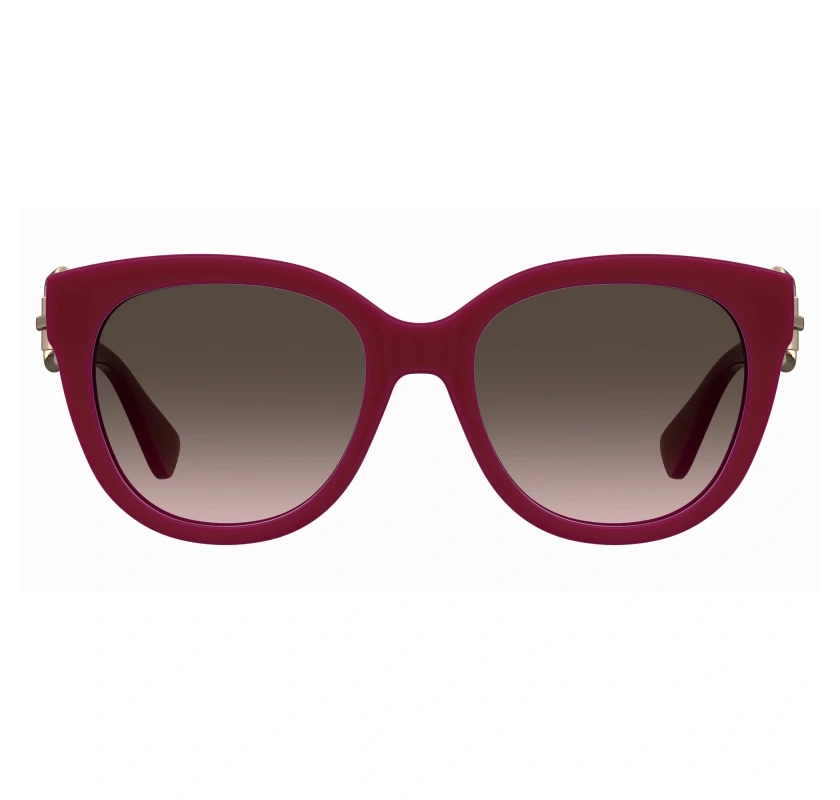 LOVE MOSCHINO Saulesbrilles-tumši sarkanā krāsā