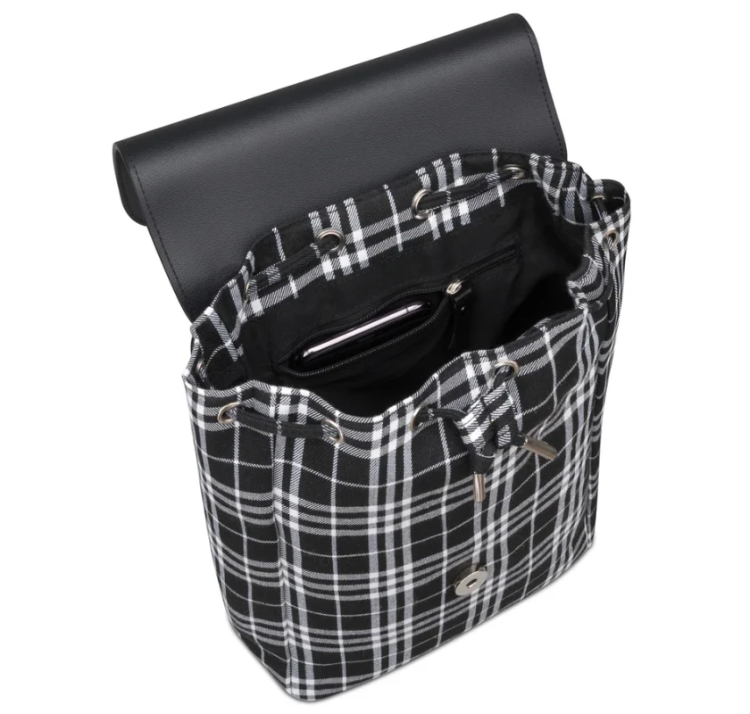 Expatrié Anna mugursoma- melnā krāsā