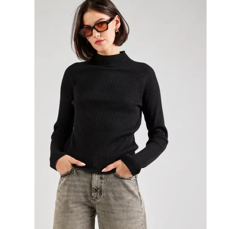 VERO MODA cut-out bītlenīte- melnā krāsā