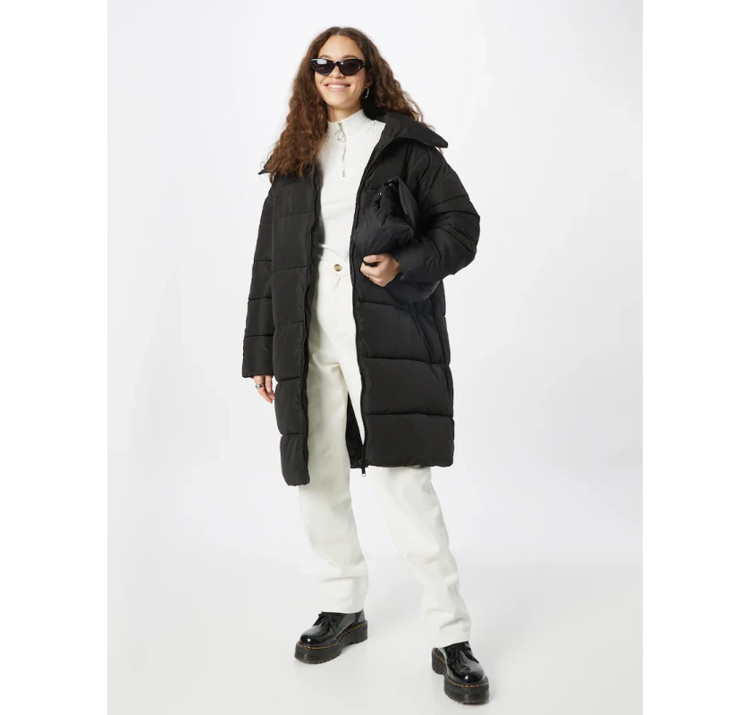 DOROTHY PERKINS ziemas mētelis- melnā krāsā