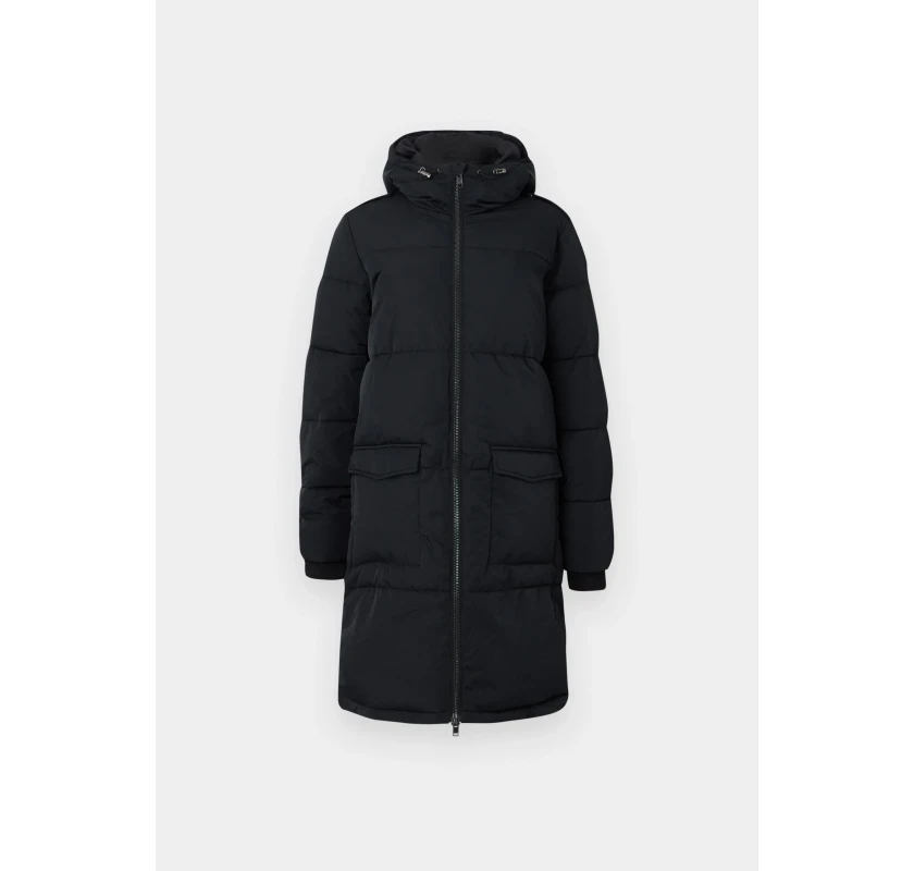 OBJECT ziemas mētelis - melnā krāsā