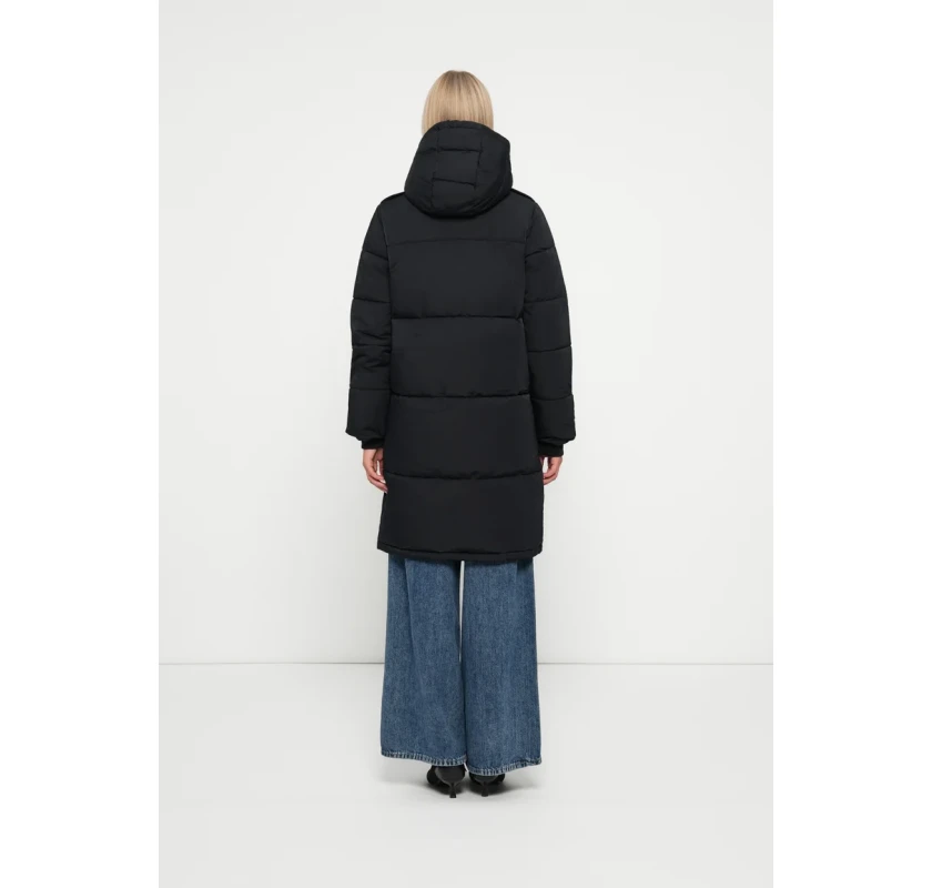 OBJECT ziemas mētelis - melnā krāsā